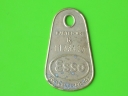 Esso lost and return key chain