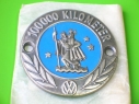 VW 100000 km st christoph car badge