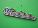 rachbauer vw dealer badge