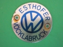 VW Esthofer dealer badge